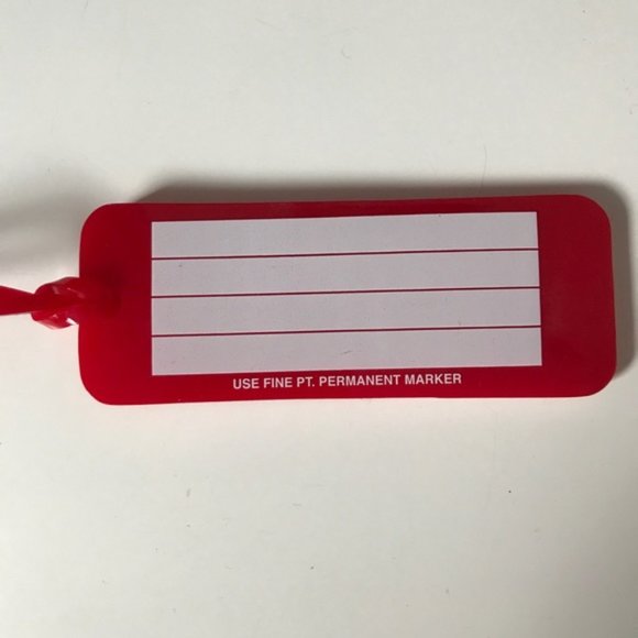 Levi's 100% Original's Brand new plastic luggage tags. - Picture 2 of 2